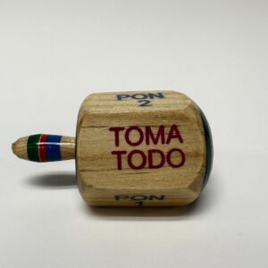 Pirinola Toma Todo de madera